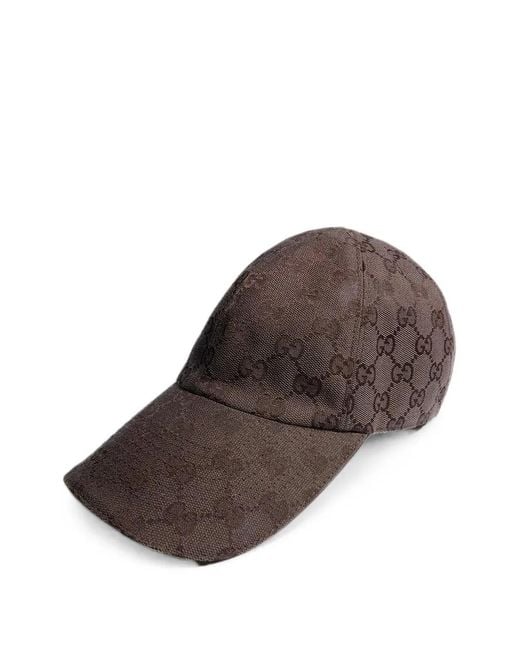 Gucci Brown Gg Canvas Cap