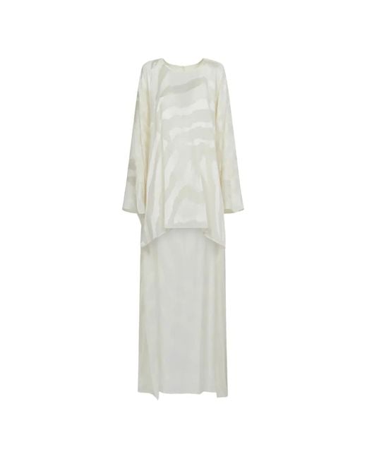 Taller Marmo White Thar Kaftan Dress