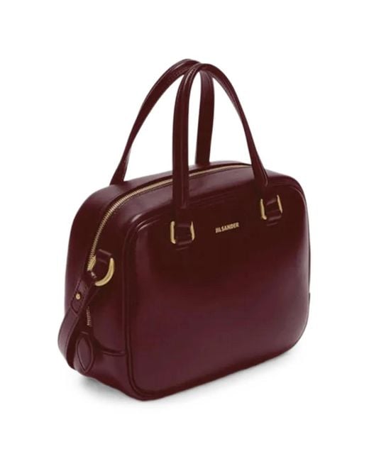 Jil Sander Purple Vision Small Shoulder Bag