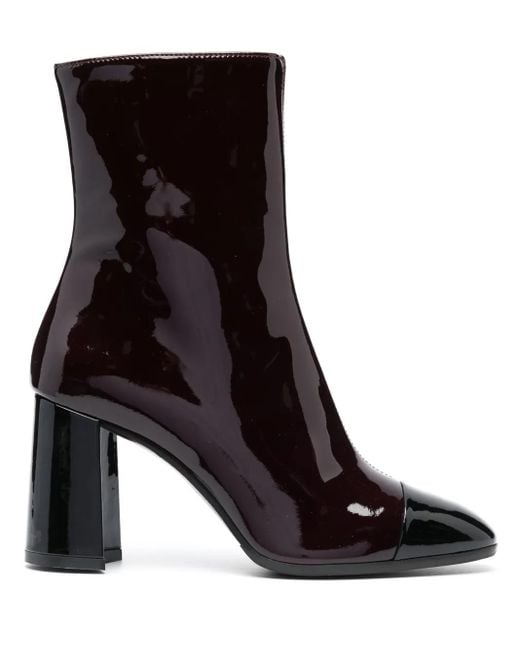 CAREL PARIS Black Donna Leather Boots