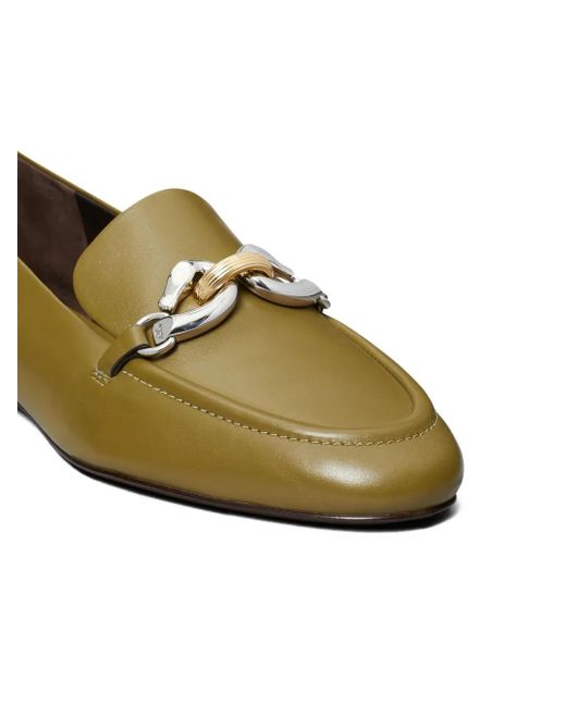 Tory Burch Green Jessa Loafer
