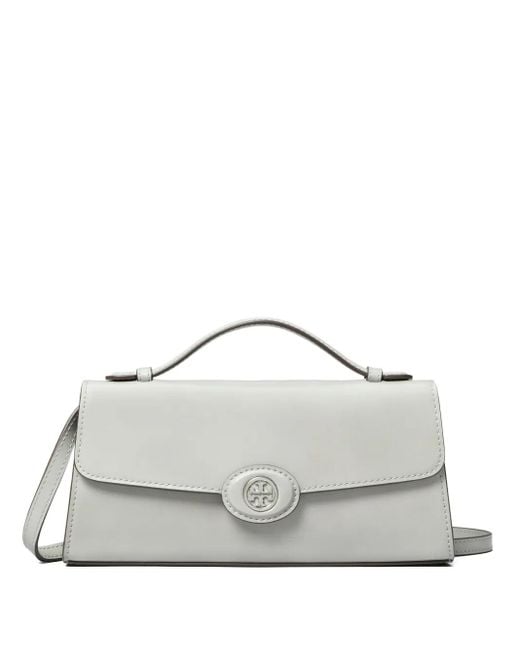 Tory Burch Gray Robinson Crossbody Bag