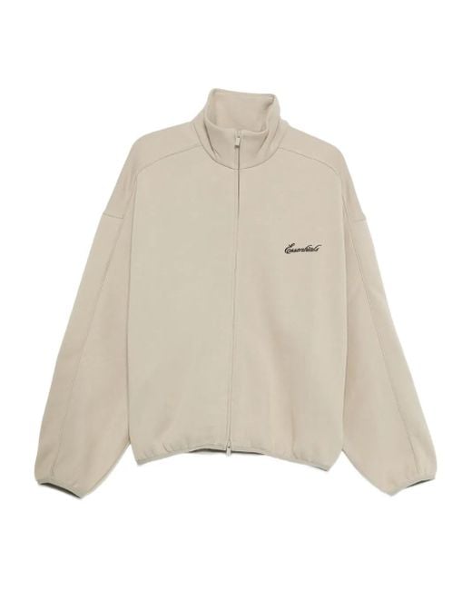 Fear Of God Natural High-Neck Zip-Up Sweatshirt for men