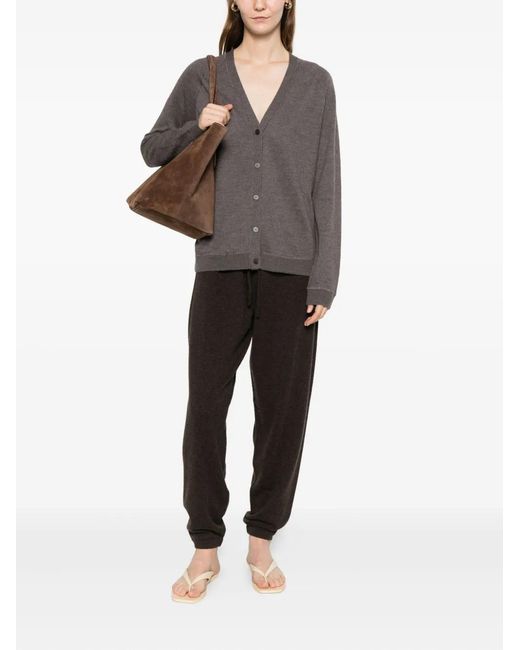 The Row Gray Drawstring Trousers