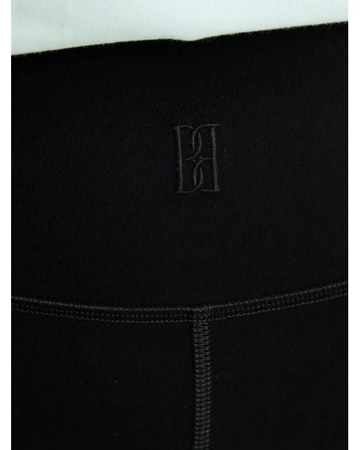 By Malene Birger Black Detailed Cycling Shorts