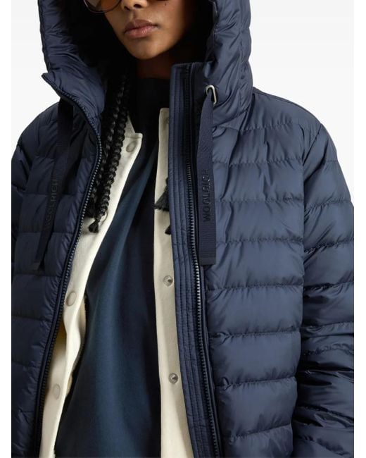 Chaqueta Con Capucha Woolrich de color Blue