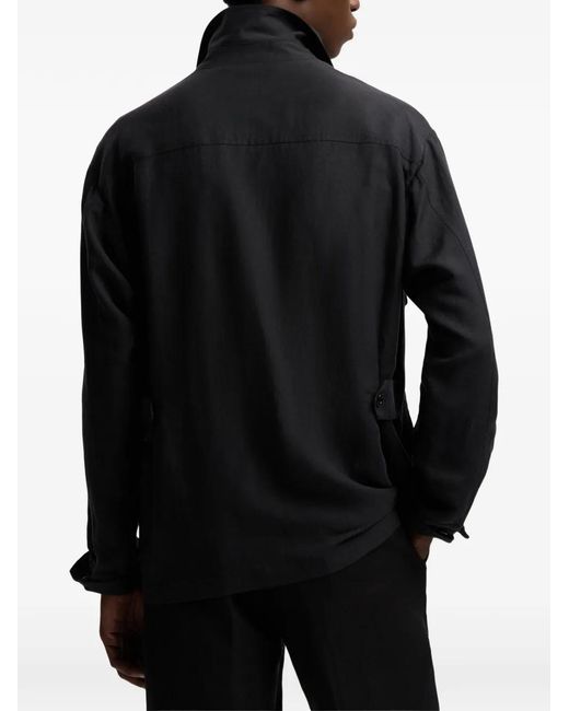 Ralph Lauren Black Surchemise Livingston À Poches for men