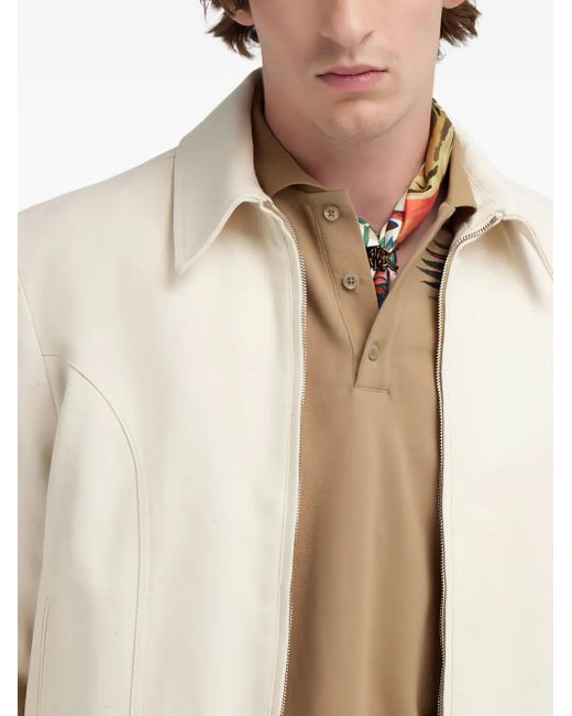 Roberto Cavalli Natural Belted Jacket for men