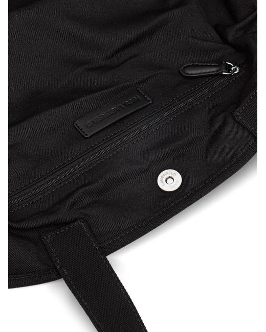 Karl Lagerfeld Natural Large Elongated Shopper