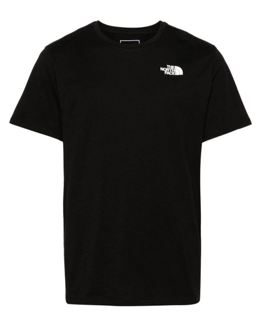 T-shirt Foundation à imprimé graphique The North Face pour homme en coloris Black