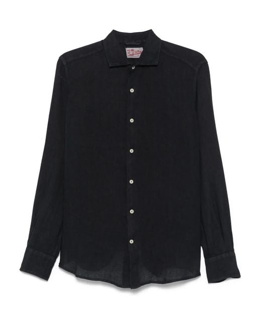 Mc2 Saint Barth Black Pamplona Shirt for men