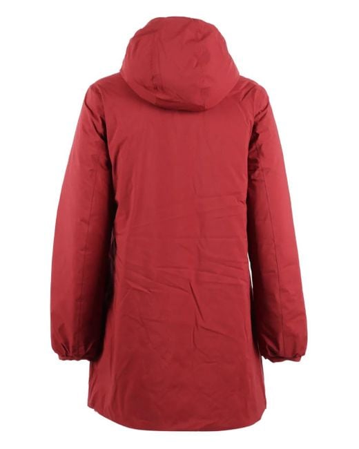 K-Way Pink Sophie Hooded Reversible Parka