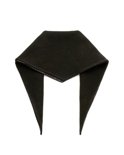 Sciarpa Losange Mini di Rier in Black da Uomo