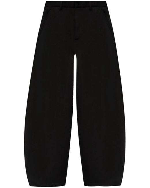DSquared² Black Icon-Print Trousers