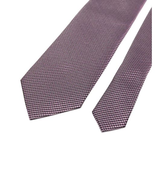 Tom Ford Purple Patterned Tie for men