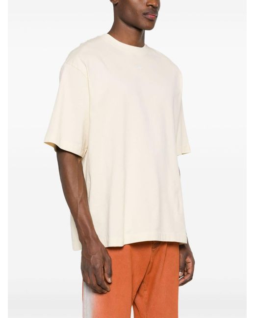 Off-White c/o Virgil Abloh White Arrows-embroidered Cotton T-shirt for men
