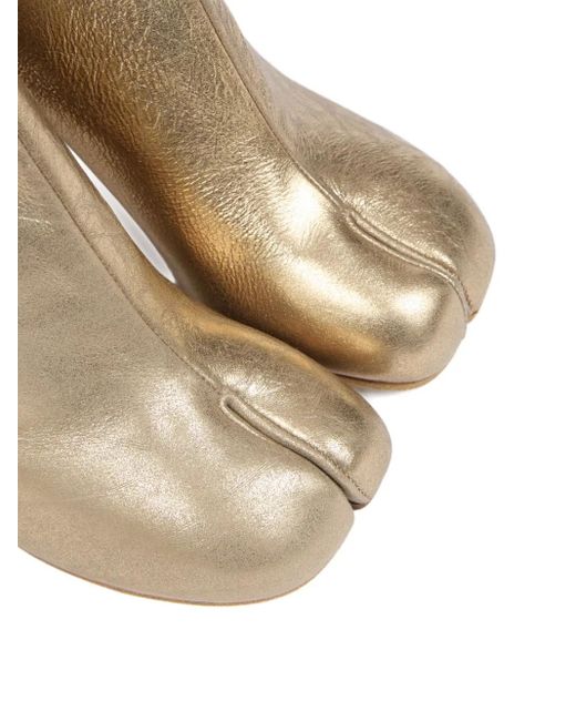 Maison Margiela Natural 'Tabi' Ankle Boots