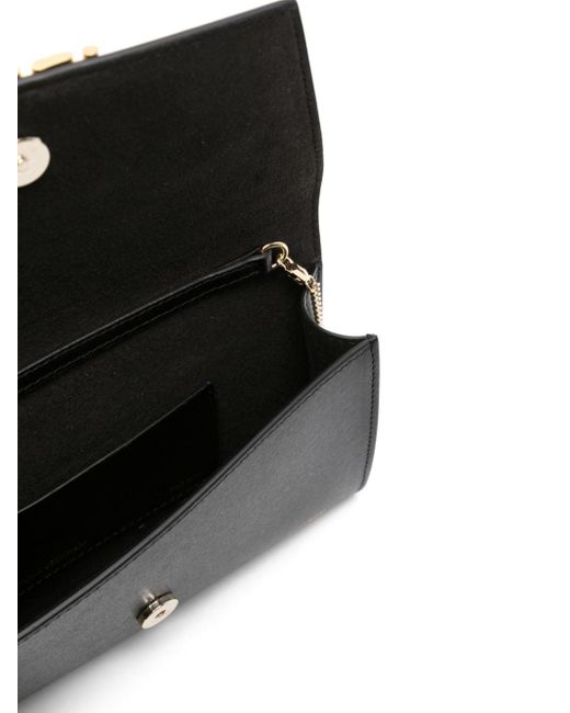 Victoria Beckham Black Chain Pouch Clutch Bag