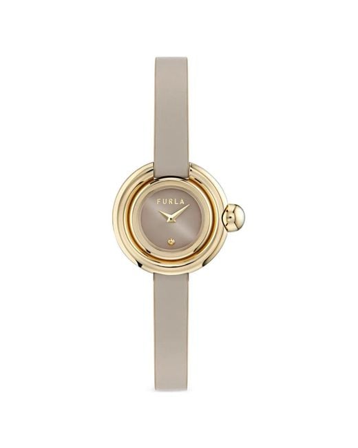 Furla Metallic Dial 30Mm Watch