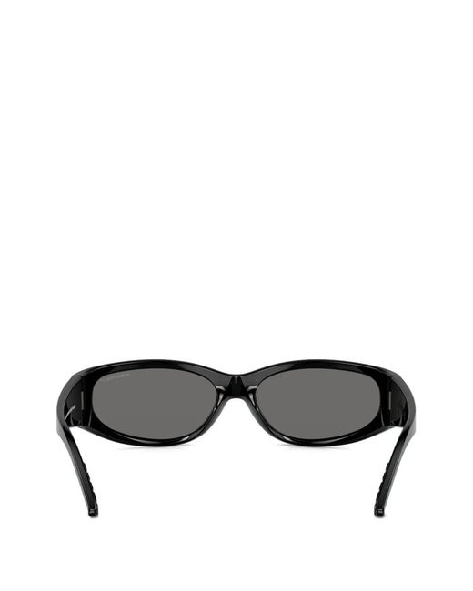 Arnette Gray Catfish Oval-Frame Sunglasses for men