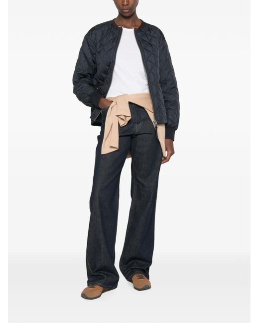 Marc O' Polo Blue Quilted Jacket