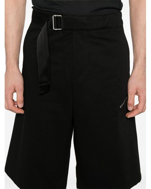 OAMC Black Regs Cotton Shorts for men