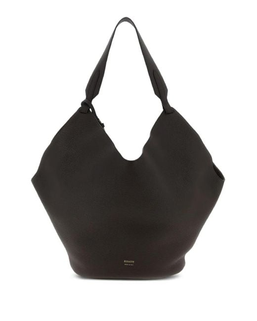 Khaite Lotus ハンドバッグ M Black