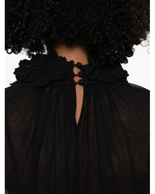 Zimmermann Black Hypnotic Bluse