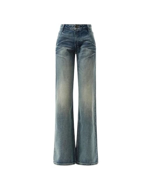 Fax Copy Express Blue 888 Oversized Jeans