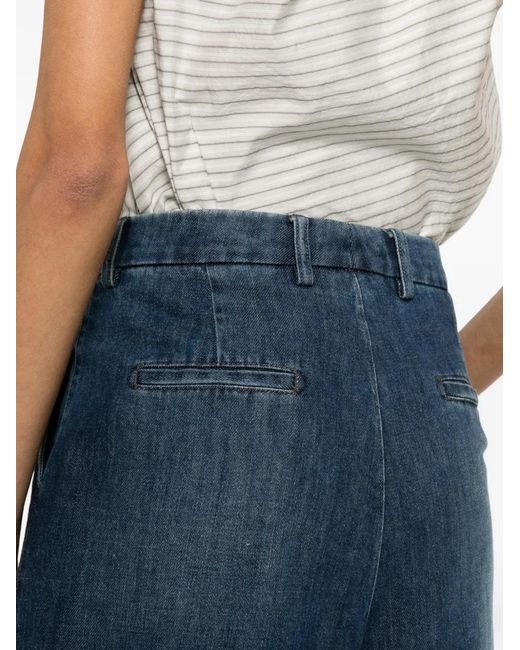 Berwich Blue Linda Denim Shorts
