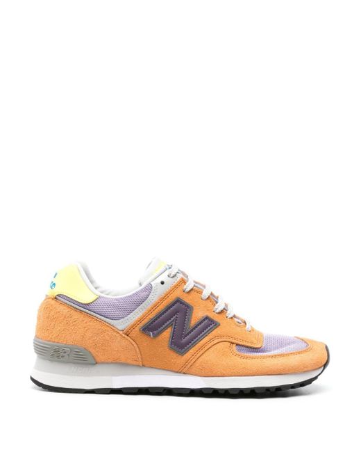 New Balance Pink Made In Uk 576 Sneakers - Women's - Fabric/calf Suede