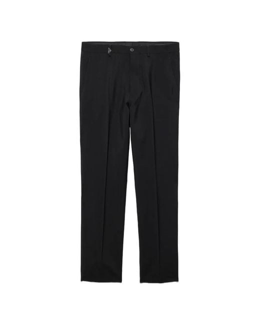 Prada Black Mohair Wool Pants