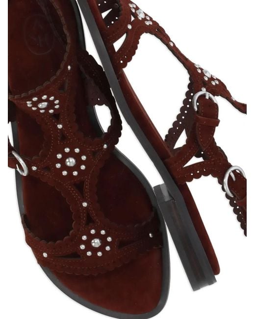 Ash White Paprika Sandals