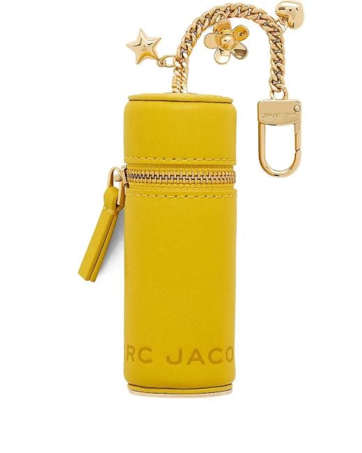 Marc Jacobs Yellow The Lipstick Case Bag Charm