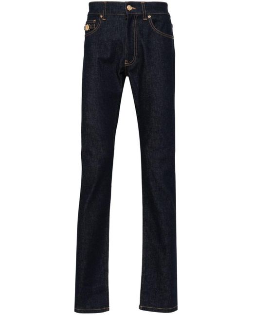Versace Medusa Biggie Slim-Fit-Jeans in Blue für Herren