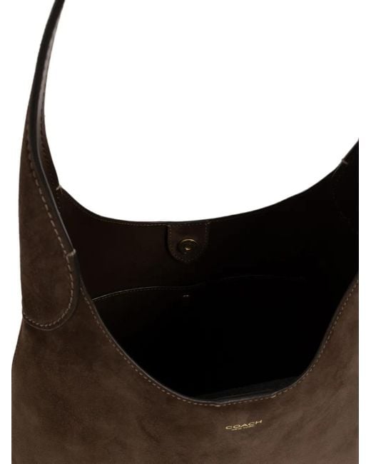 COACH Brown Brooklyn 28 Shoulder Bag