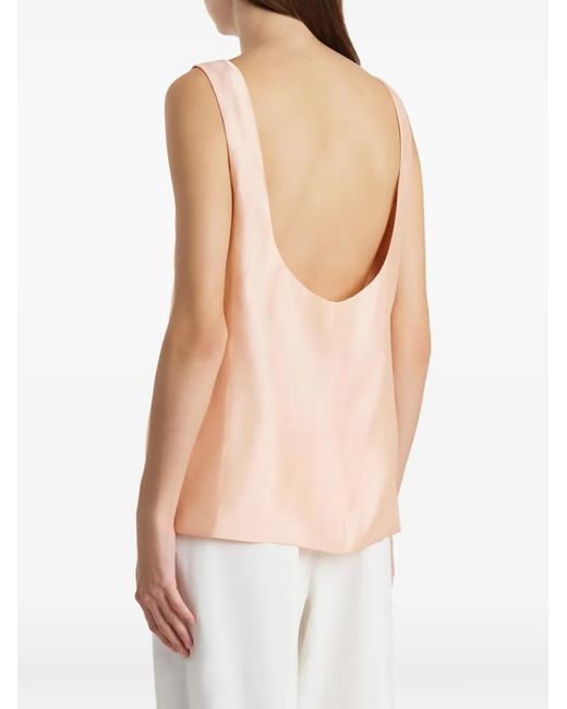 Khaite Pink Parker Top