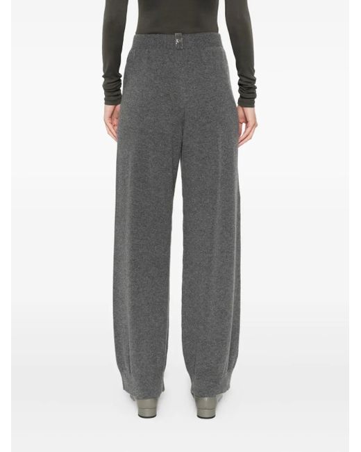 Fabiana Filippi Gray Knitted Trousers