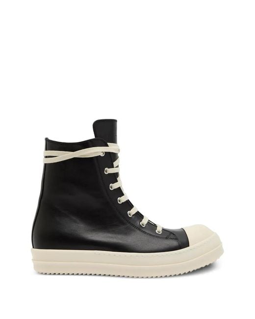 Rick Owens Black Sneaks Sneakers
