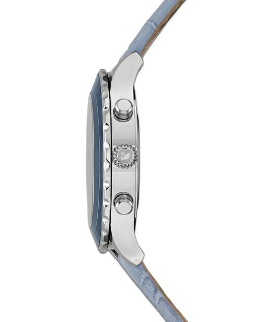 Swarovski Blue Octea Lux Chrono 39.5Mm