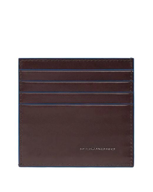 Piquadro Purple Slim Cardholder