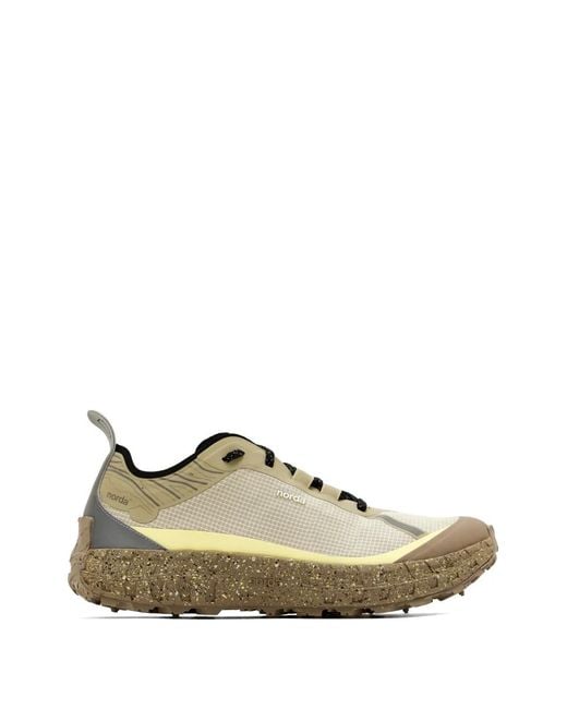 Norda Natural Lace-Up Sneakers for men