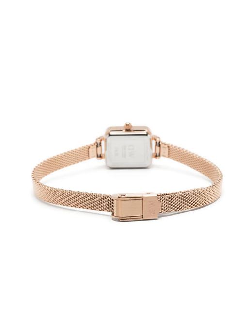 Daniel Wellington White Quadro Mini 19Mm