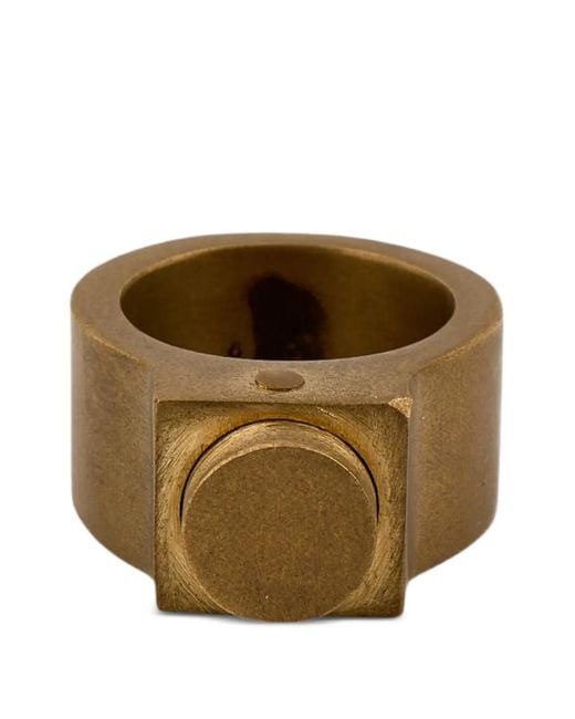 Parts Of 4 Brown Sahara Square Ring