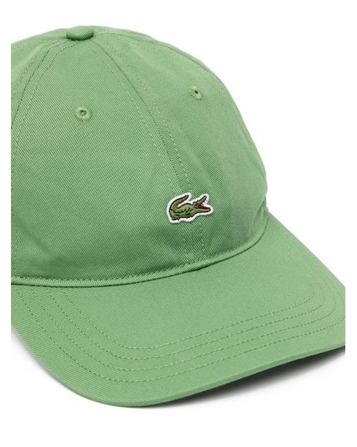 Lacoste Green Logo-Patched Cap