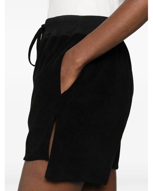 Thom Krom Black Short À Lien De Resserrage