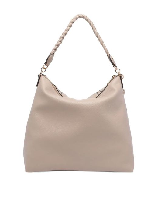 Liu Jo Natural Logo-Lettering Shoulder Bag