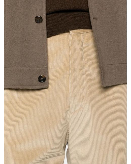 Tagliatore Natural Corduroy Trousers for men
