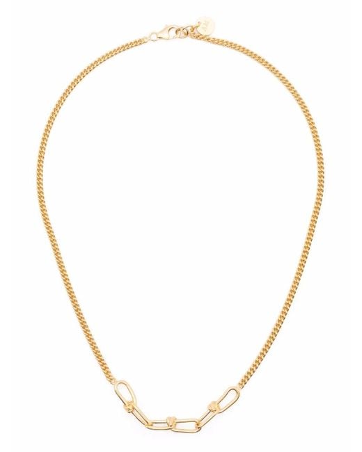 Annelise Michelson White Wire Boyfriend Chain Necklace