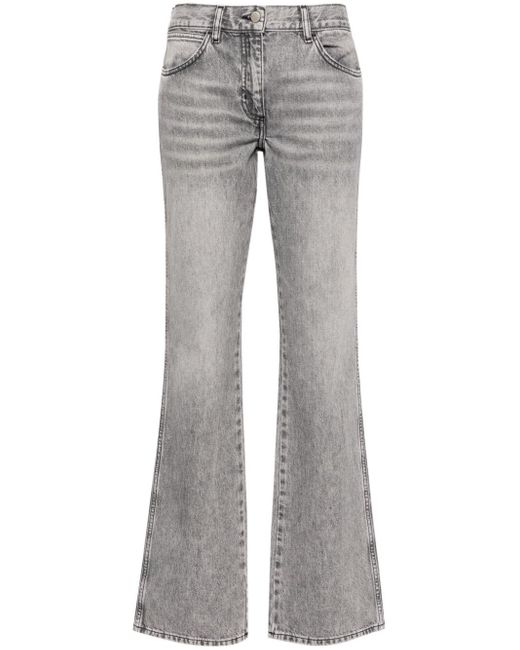 IRO Barni Mid Waist Flared Jeans in het Gray